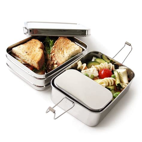 sandwich box stainless steel|stainless steel bento box containers.